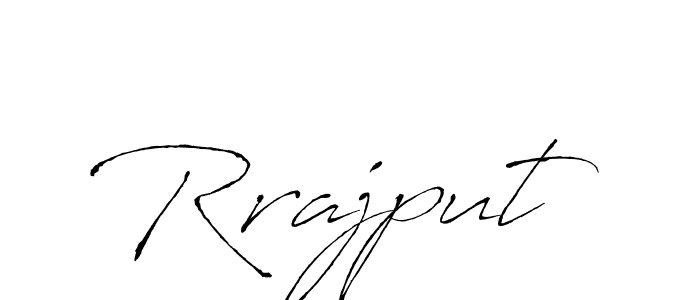 Design your own signature with our free online signature maker. With this signature software, you can create a handwritten (Antro_Vectra) signature for name Rrajput. Rrajput signature style 6 images and pictures png