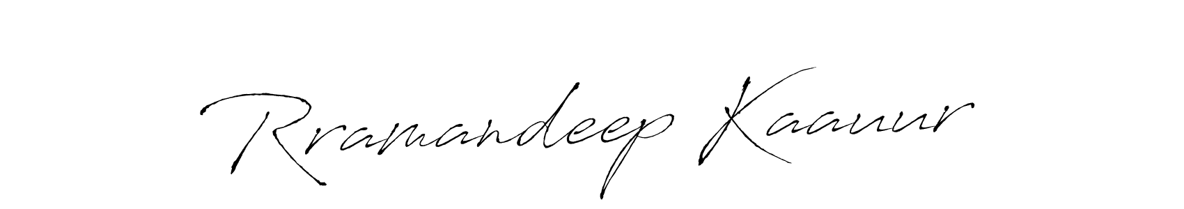 You should practise on your own different ways (Antro_Vectra) to write your name (Rramandeep Kaauur) in signature. don't let someone else do it for you. Rramandeep Kaauur signature style 6 images and pictures png