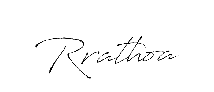 Antro_Vectra is a professional signature style that is perfect for those who want to add a touch of class to their signature. It is also a great choice for those who want to make their signature more unique. Get Rrathoa name to fancy signature for free. Rrathoa signature style 6 images and pictures png