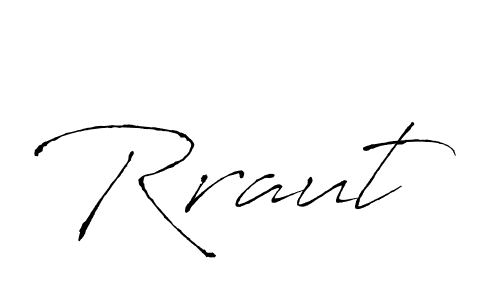 if you are searching for the best signature style for your name Rraut. so please give up your signature search. here we have designed multiple signature styles  using Antro_Vectra. Rraut signature style 6 images and pictures png