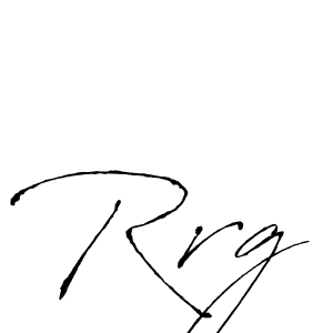 Also we have Rrg name is the best signature style. Create professional handwritten signature collection using Antro_Vectra autograph style. Rrg signature style 6 images and pictures png