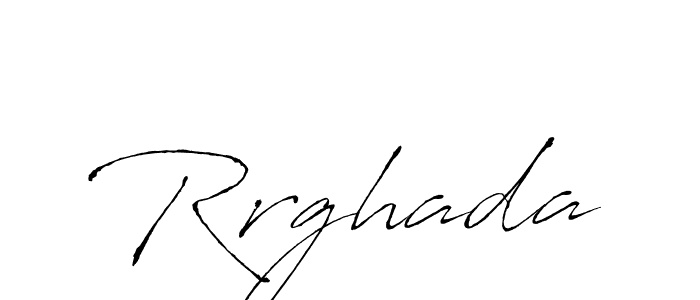 How to make Rrghada signature? Antro_Vectra is a professional autograph style. Create handwritten signature for Rrghada name. Rrghada signature style 6 images and pictures png