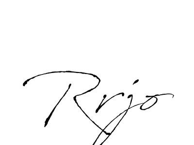 Also You can easily find your signature by using the search form. We will create Rrjo name handwritten signature images for you free of cost using Antro_Vectra sign style. Rrjo signature style 6 images and pictures png