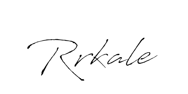 How to make Rrkale name signature. Use Antro_Vectra style for creating short signs online. This is the latest handwritten sign. Rrkale signature style 6 images and pictures png