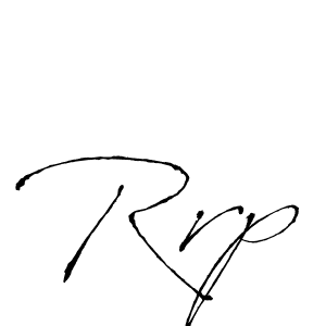 Make a beautiful signature design for name Rrp. With this signature (Antro_Vectra) style, you can create a handwritten signature for free. Rrp signature style 6 images and pictures png