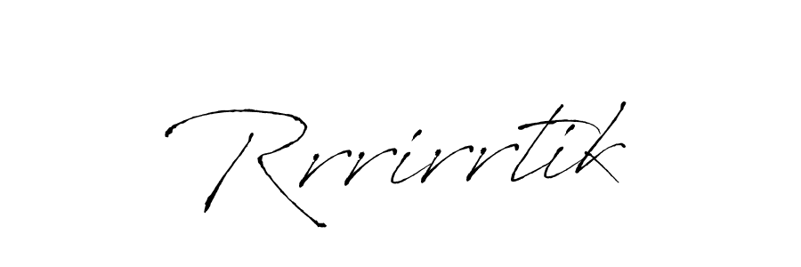 How to make Rrrirrtik signature? Antro_Vectra is a professional autograph style. Create handwritten signature for Rrrirrtik name. Rrrirrtik signature style 6 images and pictures png