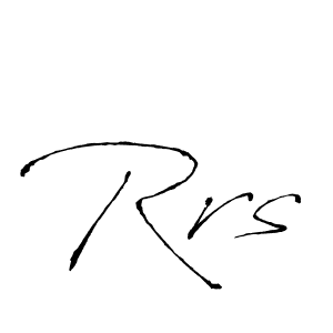 Design your own signature with our free online signature maker. With this signature software, you can create a handwritten (Antro_Vectra) signature for name Rrs. Rrs signature style 6 images and pictures png