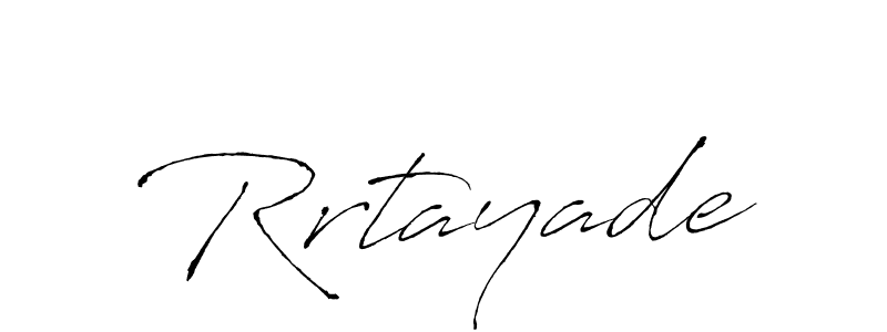 How to make Rrtayade signature? Antro_Vectra is a professional autograph style. Create handwritten signature for Rrtayade name. Rrtayade signature style 6 images and pictures png