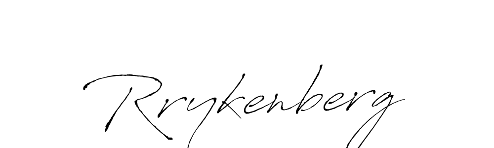 Make a beautiful signature design for name Rrykenberg. With this signature (Antro_Vectra) style, you can create a handwritten signature for free. Rrykenberg signature style 6 images and pictures png