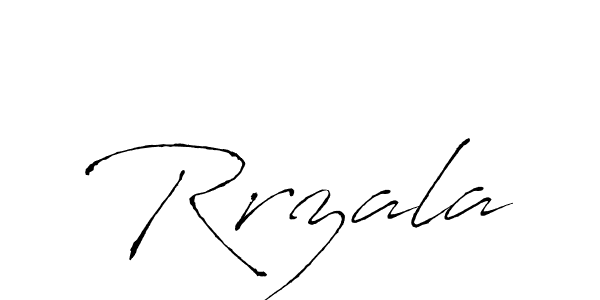 How to Draw Rrzala signature style? Antro_Vectra is a latest design signature styles for name Rrzala. Rrzala signature style 6 images and pictures png