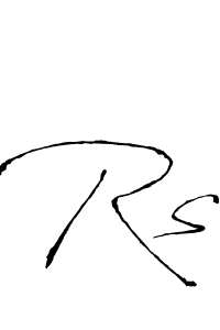 It looks lik you need a new signature style for name Rs. Design unique handwritten (Antro_Vectra) signature with our free signature maker in just a few clicks. Rs signature style 6 images and pictures png
