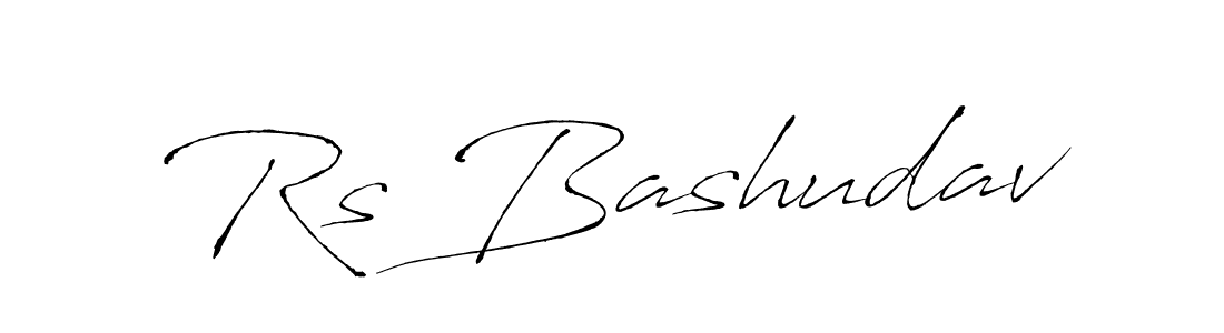 Also You can easily find your signature by using the search form. We will create Rs Bashudav name handwritten signature images for you free of cost using Antro_Vectra sign style. Rs Bashudav signature style 6 images and pictures png