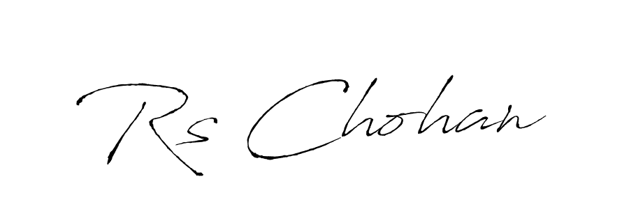 if you are searching for the best signature style for your name Rs Chohan. so please give up your signature search. here we have designed multiple signature styles  using Antro_Vectra. Rs Chohan signature style 6 images and pictures png