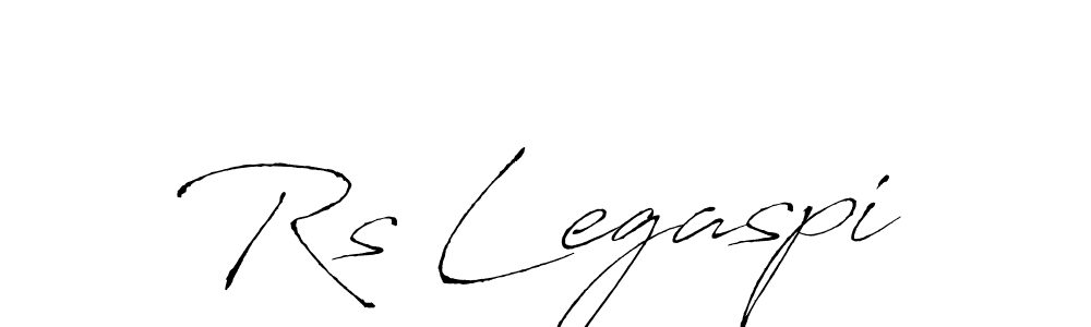 It looks lik you need a new signature style for name Rs Legaspi. Design unique handwritten (Antro_Vectra) signature with our free signature maker in just a few clicks. Rs Legaspi signature style 6 images and pictures png