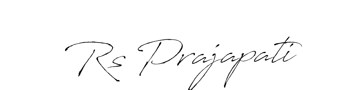 Make a short Rs Prajapati signature style. Manage your documents anywhere anytime using Antro_Vectra. Create and add eSignatures, submit forms, share and send files easily. Rs Prajapati signature style 6 images and pictures png
