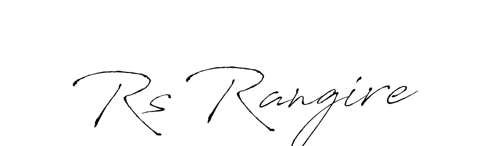 Once you've used our free online signature maker to create your best signature Antro_Vectra style, it's time to enjoy all of the benefits that Rs Rangire name signing documents. Rs Rangire signature style 6 images and pictures png