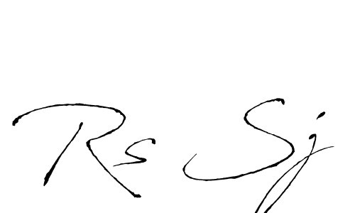 It looks lik you need a new signature style for name Rs Sj. Design unique handwritten (Antro_Vectra) signature with our free signature maker in just a few clicks. Rs Sj signature style 6 images and pictures png