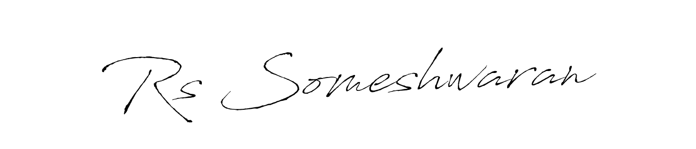 Also You can easily find your signature by using the search form. We will create Rs Someshwaran name handwritten signature images for you free of cost using Antro_Vectra sign style. Rs Someshwaran signature style 6 images and pictures png