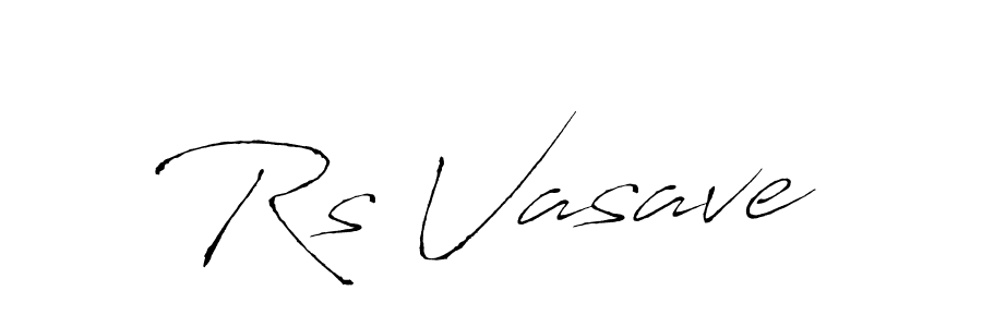 Best and Professional Signature Style for Rs Vasave. Antro_Vectra Best Signature Style Collection. Rs Vasave signature style 6 images and pictures png