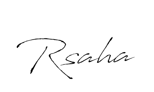 Make a beautiful signature design for name Rsaha. Use this online signature maker to create a handwritten signature for free. Rsaha signature style 6 images and pictures png