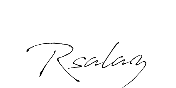 if you are searching for the best signature style for your name Rsalaz. so please give up your signature search. here we have designed multiple signature styles  using Antro_Vectra. Rsalaz signature style 6 images and pictures png