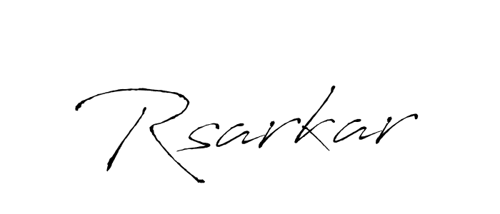 Make a beautiful signature design for name Rsarkar. Use this online signature maker to create a handwritten signature for free. Rsarkar signature style 6 images and pictures png