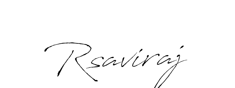 The best way (Antro_Vectra) to make a short signature is to pick only two or three words in your name. The name Rsaviraj include a total of six letters. For converting this name. Rsaviraj signature style 6 images and pictures png