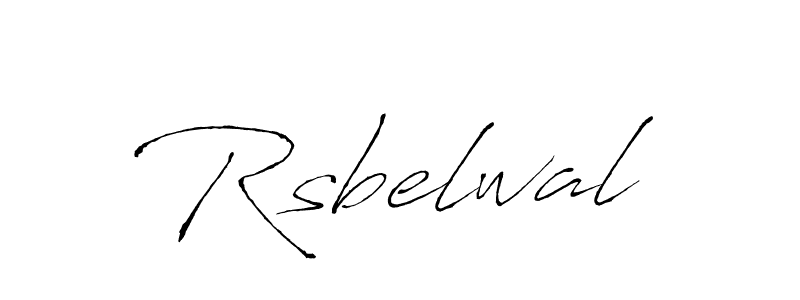 Also we have Rsbelwal name is the best signature style. Create professional handwritten signature collection using Antro_Vectra autograph style. Rsbelwal signature style 6 images and pictures png