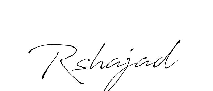 Once you've used our free online signature maker to create your best signature Antro_Vectra style, it's time to enjoy all of the benefits that Rshajad name signing documents. Rshajad signature style 6 images and pictures png