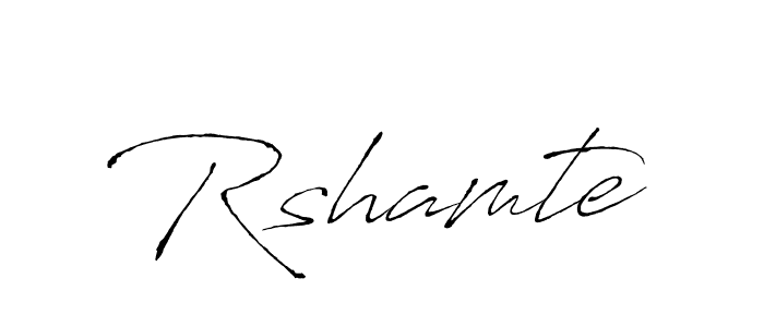 The best way (Antro_Vectra) to make a short signature is to pick only two or three words in your name. The name Rshamte include a total of six letters. For converting this name. Rshamte signature style 6 images and pictures png