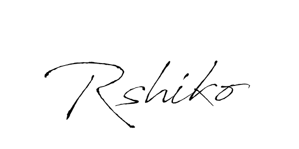 You should practise on your own different ways (Antro_Vectra) to write your name (Rshiko) in signature. don't let someone else do it for you. Rshiko signature style 6 images and pictures png