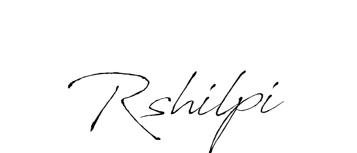 Also You can easily find your signature by using the search form. We will create Rshilpi name handwritten signature images for you free of cost using Antro_Vectra sign style. Rshilpi signature style 6 images and pictures png