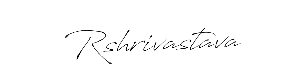 How to make Rshrivastava name signature. Use Antro_Vectra style for creating short signs online. This is the latest handwritten sign. Rshrivastava signature style 6 images and pictures png