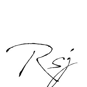 It looks lik you need a new signature style for name Rsj. Design unique handwritten (Antro_Vectra) signature with our free signature maker in just a few clicks. Rsj signature style 6 images and pictures png