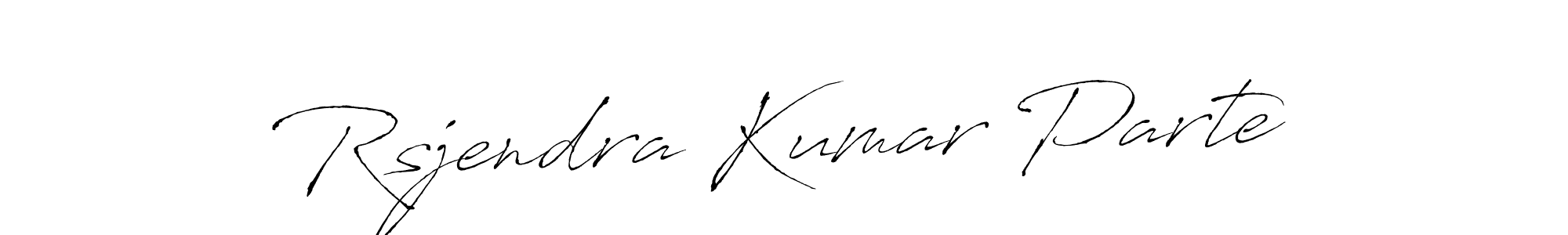 The best way (Antro_Vectra) to make a short signature is to pick only two or three words in your name. The name Rsjendra Kumar Parte include a total of six letters. For converting this name. Rsjendra Kumar Parte signature style 6 images and pictures png