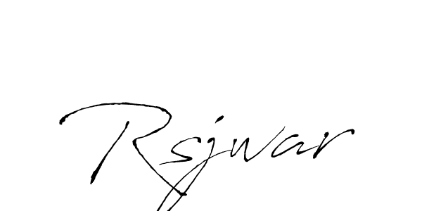 You should practise on your own different ways (Antro_Vectra) to write your name (Rsjwar) in signature. don't let someone else do it for you. Rsjwar signature style 6 images and pictures png