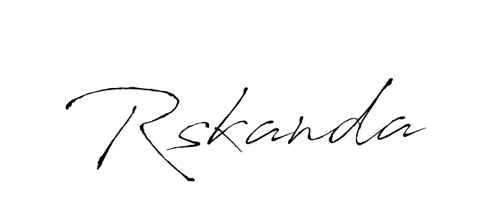 Make a beautiful signature design for name Rskanda. Use this online signature maker to create a handwritten signature for free. Rskanda signature style 6 images and pictures png