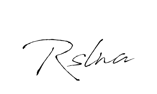 Make a beautiful signature design for name Rslna. Use this online signature maker to create a handwritten signature for free. Rslna signature style 6 images and pictures png