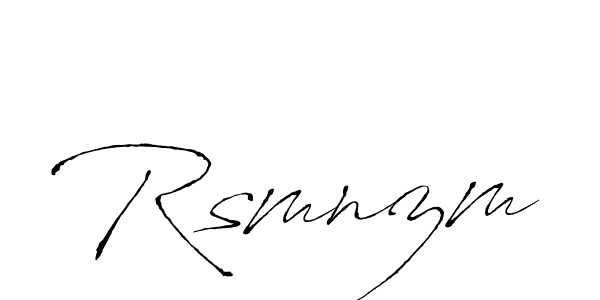 Once you've used our free online signature maker to create your best signature Antro_Vectra style, it's time to enjoy all of the benefits that Rsmnzm name signing documents. Rsmnzm signature style 6 images and pictures png