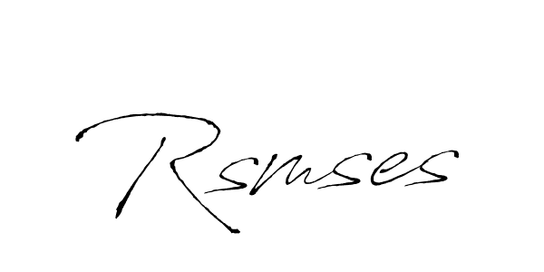 How to make Rsmses signature? Antro_Vectra is a professional autograph style. Create handwritten signature for Rsmses name. Rsmses signature style 6 images and pictures png