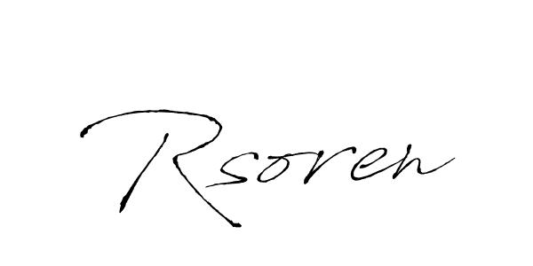 Best and Professional Signature Style for Rsoren. Antro_Vectra Best Signature Style Collection. Rsoren signature style 6 images and pictures png