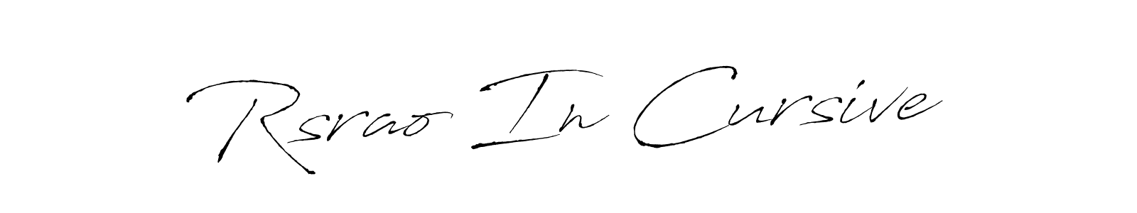 if you are searching for the best signature style for your name Rsrao In Cursive. so please give up your signature search. here we have designed multiple signature styles  using Antro_Vectra. Rsrao In Cursive signature style 6 images and pictures png