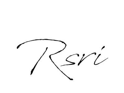 Use a signature maker to create a handwritten signature online. With this signature software, you can design (Antro_Vectra) your own signature for name Rsri. Rsri signature style 6 images and pictures png