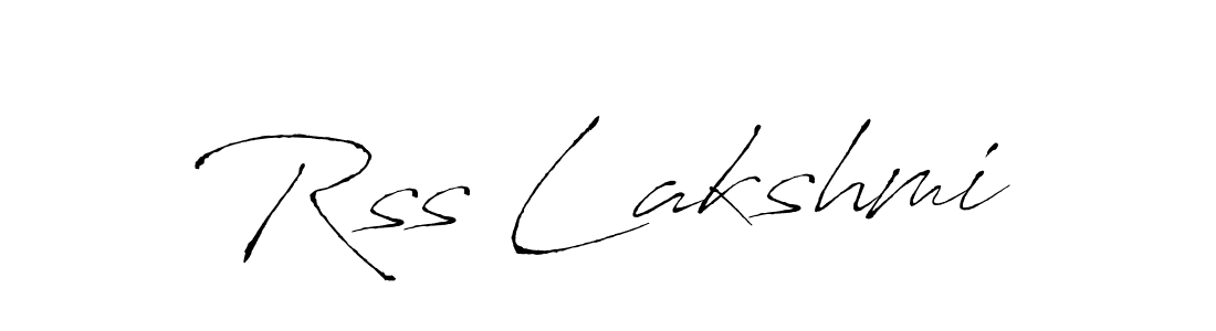 Make a beautiful signature design for name Rss Lakshmi. Use this online signature maker to create a handwritten signature for free. Rss Lakshmi signature style 6 images and pictures png