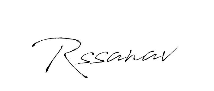 How to make Rssanav signature? Antro_Vectra is a professional autograph style. Create handwritten signature for Rssanav name. Rssanav signature style 6 images and pictures png