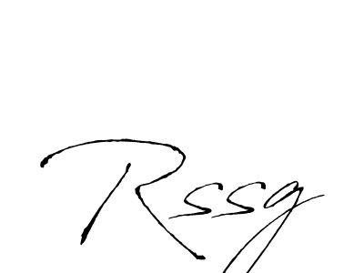You should practise on your own different ways (Antro_Vectra) to write your name (Rssg) in signature. don't let someone else do it for you. Rssg signature style 6 images and pictures png