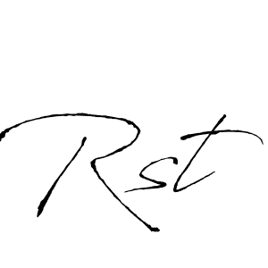 How to Draw Rst signature style? Antro_Vectra is a latest design signature styles for name Rst. Rst signature style 6 images and pictures png