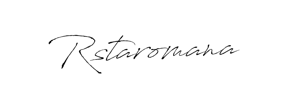 Also we have Rstaromana name is the best signature style. Create professional handwritten signature collection using Antro_Vectra autograph style. Rstaromana signature style 6 images and pictures png