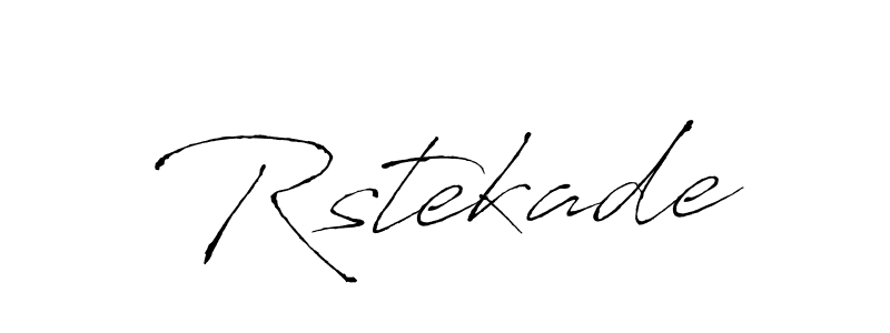 Once you've used our free online signature maker to create your best signature Antro_Vectra style, it's time to enjoy all of the benefits that Rstekade name signing documents. Rstekade signature style 6 images and pictures png