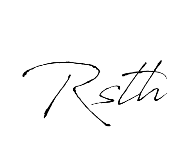 Make a short Rsth signature style. Manage your documents anywhere anytime using Antro_Vectra. Create and add eSignatures, submit forms, share and send files easily. Rsth signature style 6 images and pictures png